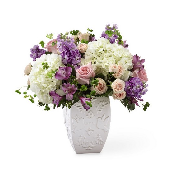 The FTD Peace and Hope Lavender Bouquet